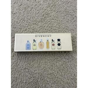 Vintage Givenchy Coffret Perfume Miniatures 6 Set New Old Stock Amarige Ysatis